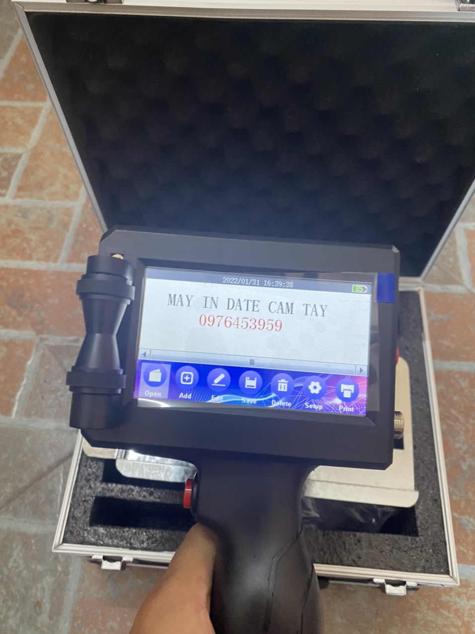Máy in cầm tay ZM978 
